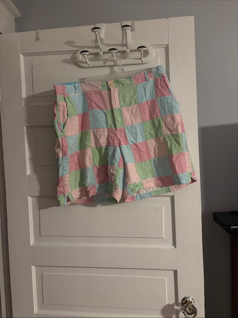 Orvis Pastel Patchwork Seersucker Women’s Shorts